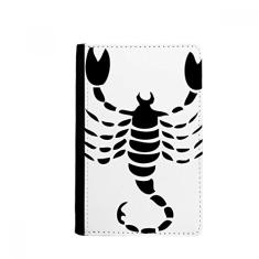 Constellation Scorpio signo do zodíaco Porta-passaporte Notecase Burse Capa carteira porta-cartões