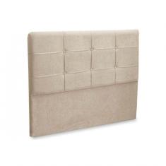 Cabeceira Cama Box Casal King 195cm London Bege