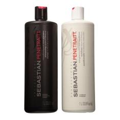 Kit Sebastian Penetraitt - Shampoo 1l + Condicionador 1l