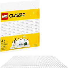 Base Branca De Construção Lego Classic 11010