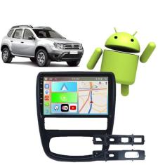 Kit multimidia android 9" duster oroch 12/15 carplay android - E-Carpl