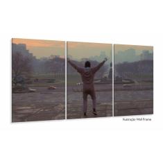 Quadro Decorativo Rocky Balboa - Filme - Tela Em Tecido