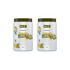 Creme Para Pentear Beleza Natural 1Kg Explosao eite-2Un