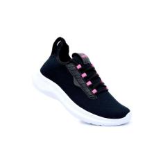 Tênis Caminhada Super Leve Feminino Academia Conforto Cadarço - Nomad,