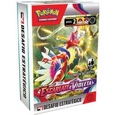 Desafio Estratégico Pokémon Escarlate e Violeta Copag Cards Cartas em português