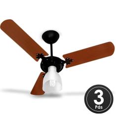 Ventilador De Teto New Delta Light C/ 3 Pás Venti-Delta