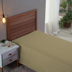 Lençol Cama de Solteiro 01 Peça Hotel Pousada Sem Elástico 100% Algodã
