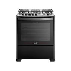 Fogão Dako Magister 5 Bocas Automático Mesa de Inox Tripla Chama Forno