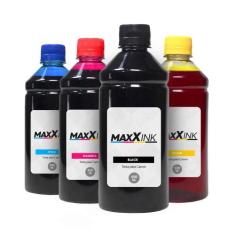 Kit 4 Tintas Para Canon G4100 Cmyk 500ml Maxx Ink