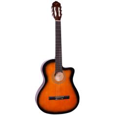 Violão Clássico Acústico Vogga Nylon Vca206 Nc Sunburst