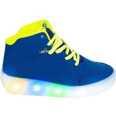 Tênis Infantil Menino Com Led e Rodinha Kidy 319-0005