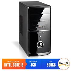 Computador Smart Pc 80196 Intel Core i3 (4GB HD 500GB) Linux