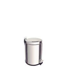 Lixeira com Pedal em aço inox 3 Litros Tramontina , Inox