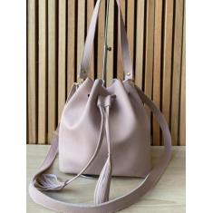 Bolsa feminina de lado transversal tira colo alça dupla - SLEEP SHOES,