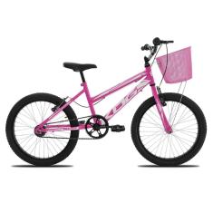 Bicicleta KOG Infantil Aro 20 Feminina V-Brake Cestinha-Feminino