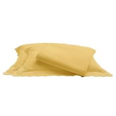 Colcha Piquet Queen Tognato Capela 100% Algodão Amarelo Curry