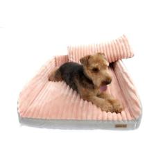 Cama Roma para Cachorro e Gato Pet - Bichinho Chic, Rosa, M