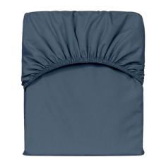 Lençol Avulso Solteiro Slim Com Elástico Percal 200 Fios - Marinho