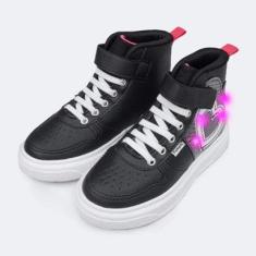 Tênis Pampili XP24 Preto Pink Fluor 730616-Feminino
