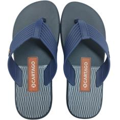 Chinelo Dedo Masculino Casual Dia a Dia Passeio Praia Ultra Conforto Cartago 11729-Masculino