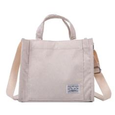 Bolsa Feminina Modelo Tiracolo Transversal Necessaire Casual (Branco)