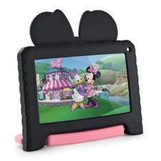 Tablet Minnie com Controle Parental 4GB RAM + 64GB + Tela 7 pol + Case + Wi-fi + Android 13 + Quad Core Multi - NB414