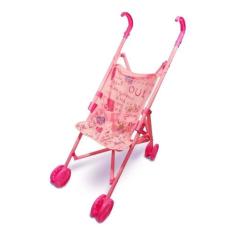 Carrinho Para Boneca Infantil Bebê Dobrável - toys