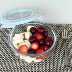 Kit Conjunto 7 Potes Vidro Hermético Tampa Plástico Marmita Mantimento