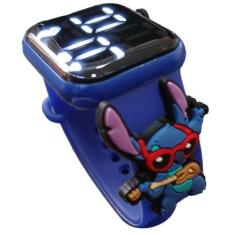 Relógio Dig Infantil Stitch Guitarra Resistente à Água-Az - SMACTUDO