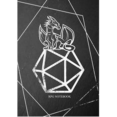 RPG Notebook: Blank Quad Ruled Graph Paper for Role Playing Games. Notes, tracking, mapping, terrain plans for DM Dungeon Master or a GM Game Master