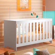 Berço Ditália Multifuncional 3x1 BBI-51 Branco Cozy