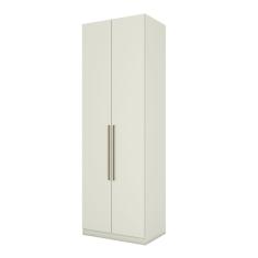 Guarda Roupa Roupeiro Módulo 02 Portas Seletto MC03 Areia Henn
