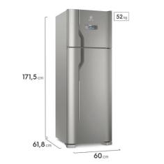 Geladeira/Refrigerador Frost Free Cor Inox 310L Electrolux (Tf39s)