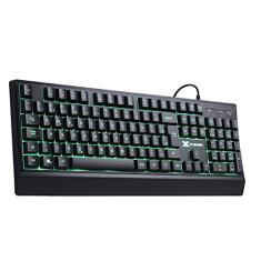 TECLADO GAMER VX GAMING DEFENDER ABNT2 MULTIMÍDIA LED 7 CORES 1.8 METROS USB - GT300 - VINIK