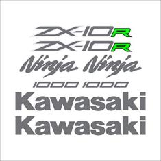 Adesivo Protetor Kawasaki Ninja ZX 10r Cinza