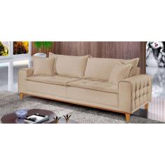 Sofá Fixo Orfeu Até 4 Lugares Luxo 220cm Castellar Móbile