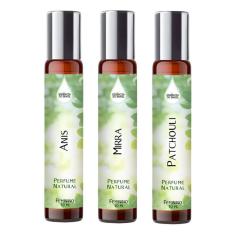 Kit 3 Perfumes Spray 10Ml Feminino - Oriental Marcante