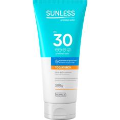Protetor Solar Sunless FPS 30 200g - FARMAX COSMÉTICOS