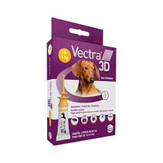 Antipulgas e Carrapatos Ceva Vectra 3D Cães de 1,5 a 4kg