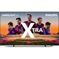 Smart TV 65" Mini LED 4K 120 Hz Philips THE XTRA 65PML9118/78, Google TV, Ambilight, P5, DTS Play-Fi, Freesync, Dolby Vision Atmos, 40 WRMS