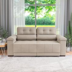Sofá Retrátil e Reclinável 2 Lugares 190cm Smart - Montreal