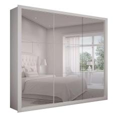 Guarda-Roupa Casal Veneza Gold 3 PT 4 GV Branco