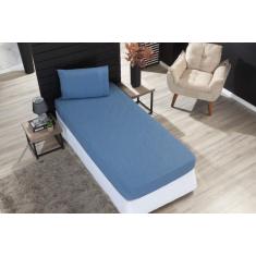 Jogo de lençol Solteiro 400 fios 3pç ponto palito - SAFIRA ENXOVAIS, L