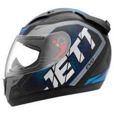 Capacete Fechado Moto Pro Tork Jett Evo Line Fosco Masculino Feminino 