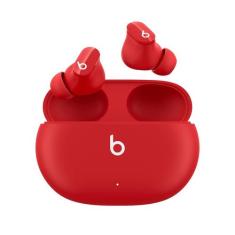 Fones de Ouvido Sem Fio Beats Studio Buds Vermelho - com Cancelamento 
