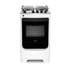 Fogão Consul Piso 4 Bocas Branco Chama Rápida Bivolt CFO4NAB