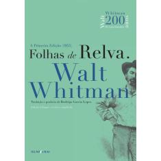 Livro - FOLHAS DE RELVA - edição bilíngue, revisada e ampliada