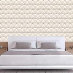 Papel De Parede Geométrico Triângulos 3D Adesivo Sala Quarto - LRP