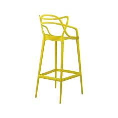 Banqueta Aviv Fratini Amarelo