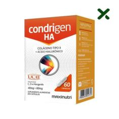 Condrigen H.A. Colágeno Tipo Ii + Ácido Hialurônico 60 Cápsulas Loja M